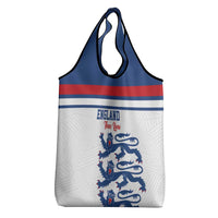 England Three Lions Grocery Bag Vintage Stripe Football Fan