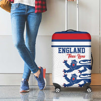 England Three Lions Luggage Cover Vintage Stripe Football Fan