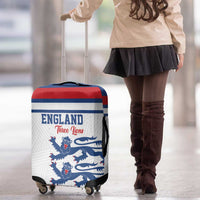 England Three Lions Luggage Cover Vintage Stripe Football Fan