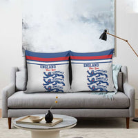England Three Lions Pillow Cover Vintage Stripe Football Fan