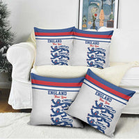 England Three Lions Pillow Cover Vintage Stripe Football Fan
