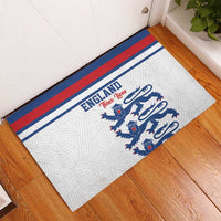 England Three Lions Rubber Doormat Vintage Stripe Football Fan
