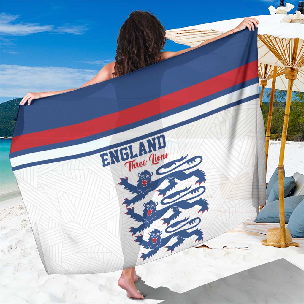England Three Lions Sarong Vintage Stripe Football Fan