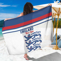 England Three Lions Sarong Vintage Stripe Football Fan