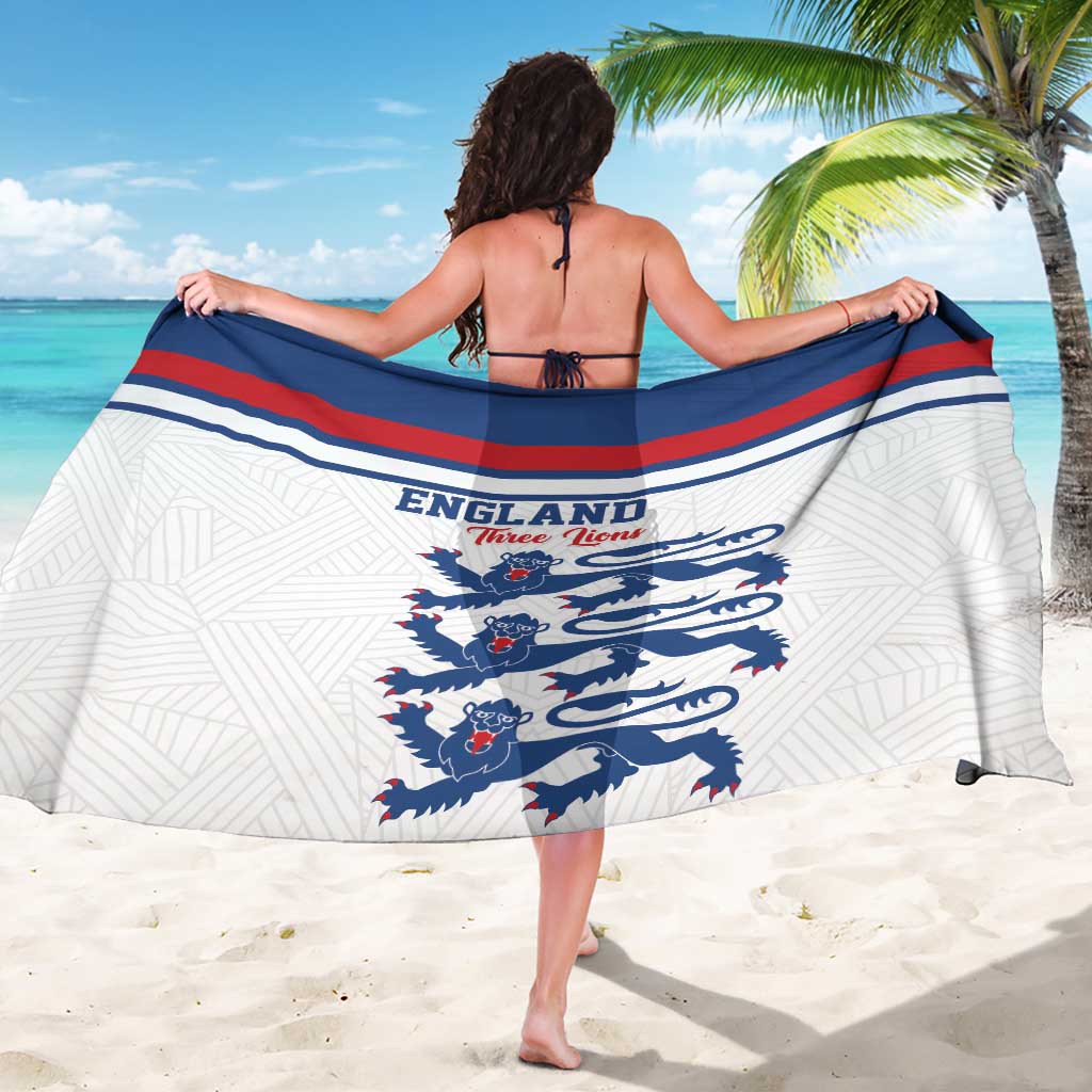 England Three Lions Sarong Vintage Stripe Football Fan