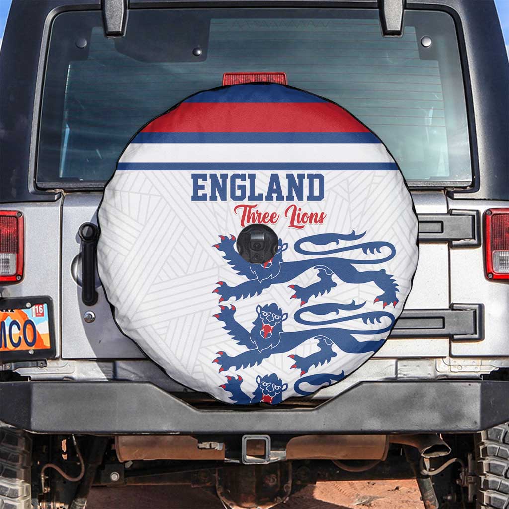 England Three Lions Spare Tire Cover Vintage Stripe Football Fan