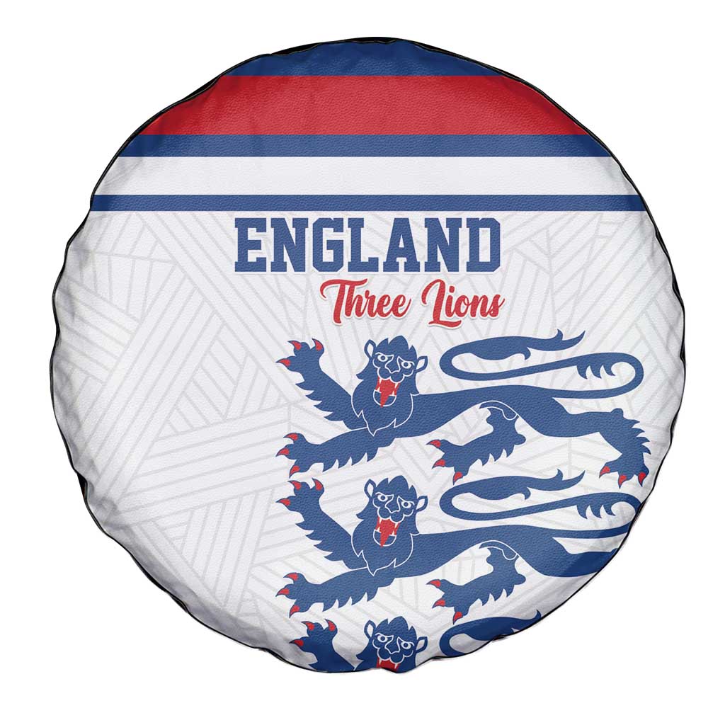 England Three Lions Spare Tire Cover Vintage Stripe Football Fan
