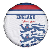 England Three Lions Spare Tire Cover Vintage Stripe Football Fan