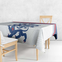 England Three Lions Tablecloth Vintage Stripe Football Fan