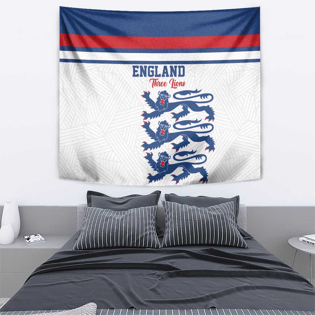 England Three Lions Tapestry Vintage Stripe Football Fan