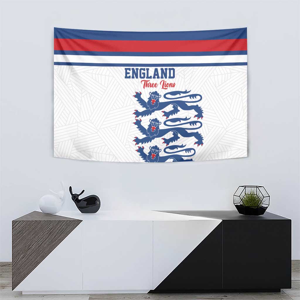 England Three Lions Tapestry Vintage Stripe Football Fan