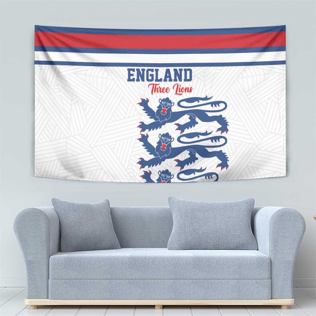 England Three Lions Tapestry Vintage Stripe Football Fan