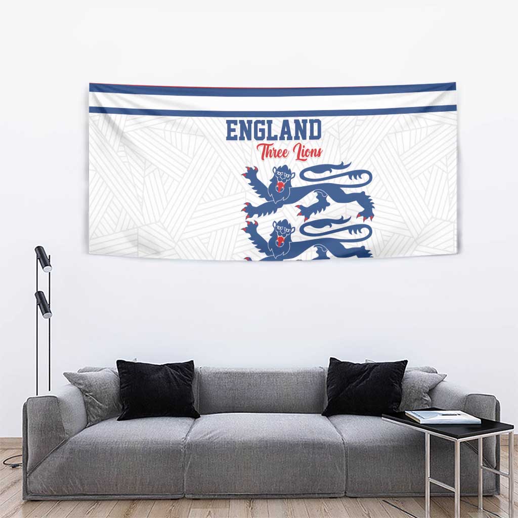 England Three Lions Tapestry Vintage Stripe Football Fan