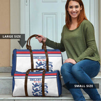 England Three Lions Travel Bag Vintage Stripe Football Fan