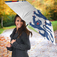 England Three Lions Umbrella Vintage Stripe Football Fan