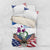 Scottish American Heritage Month Bedding Set Thistle And American Eagle