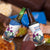 Scottish American Heritage Month 4 in 1 Can Cooler Tumbler Thistle And American Eagle