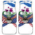 Scottish American Heritage Month Car Mats Thistle And American Eagle