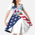 Scottish American Heritage Month Family Matching Off Shoulder Maxi Dress and Hawaiian Shirt Thistle And American Eagle