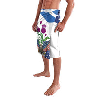 Scottish American Heritage Month Lavalava Thistle And American Eagle