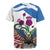 Scottish American Heritage Month Rugby Jersey Thistle And American Eagle