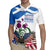 Scottish American Heritage Month Rugby Jersey Thistle And American Eagle