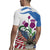 Scottish American Heritage Month Rugby Jersey Thistle And American Eagle
