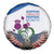 Scottish American Heritage Month Spare Tire Cover Thistle And American Eagle