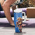 Scottish Tartan Tumbler With Handle Highland Cow Playing Bagpipes