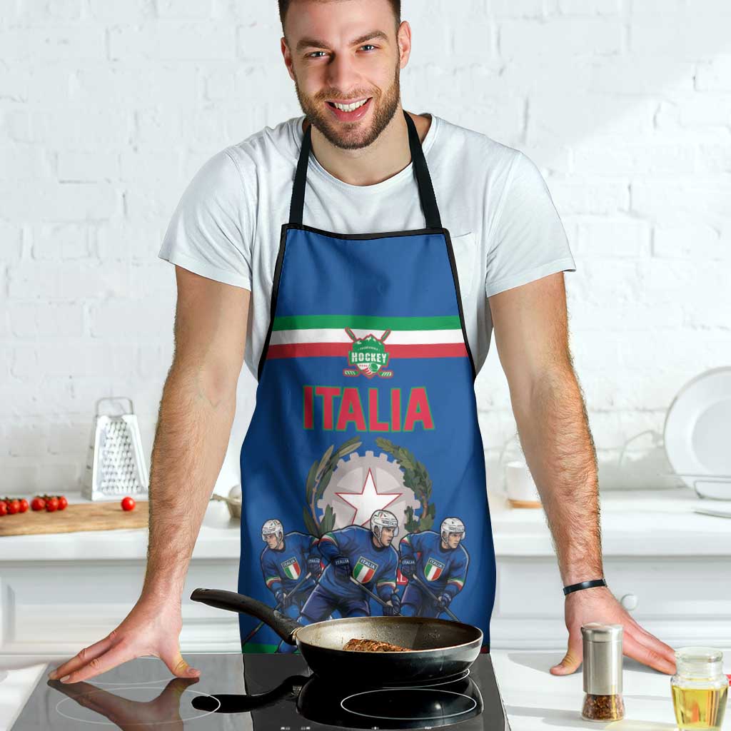 Italy Hockey Apron Italia Hockey Pride Vintage Blue