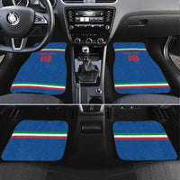 Italy Hockey Custom Car Mats Italia Hockey Pride Vintage Blue