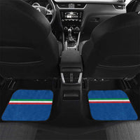 Italy Hockey Custom Car Mats Italia Hockey Pride Vintage Blue