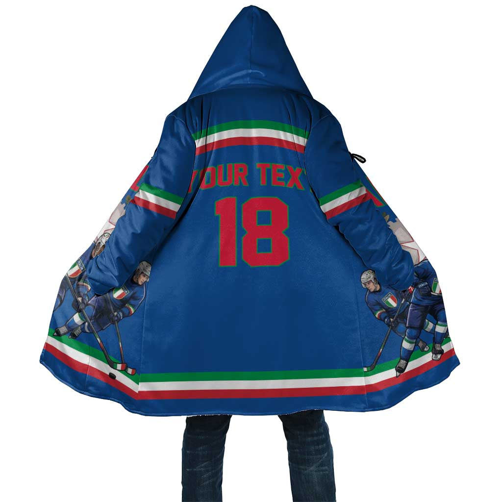 Italy Hockey Custom Cloak Italia Hockey Pride Vintage Blue