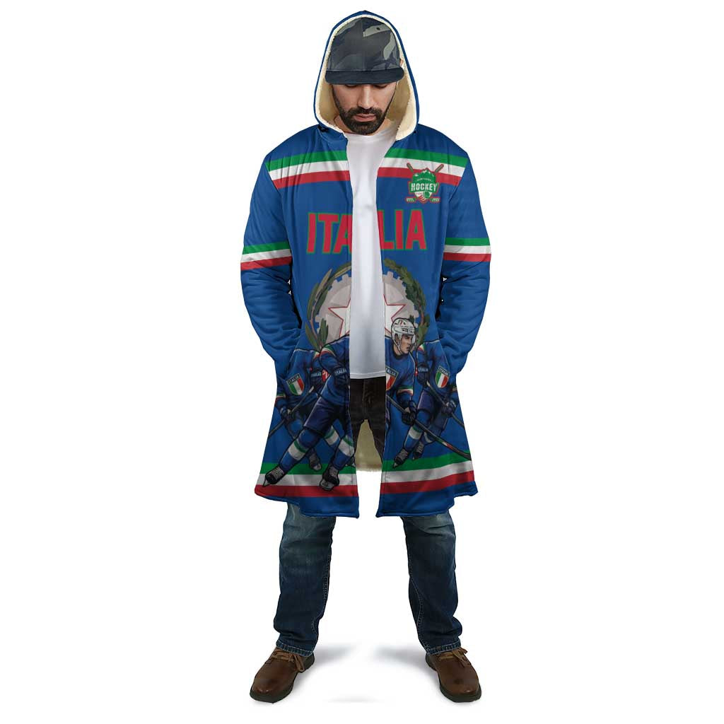 Italy Hockey Custom Cloak Italia Hockey Pride Vintage Blue