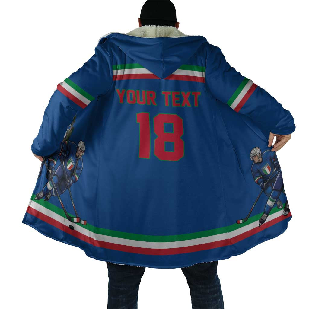Italy Hockey Custom Cloak Italia Hockey Pride Vintage Blue