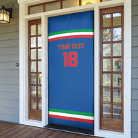 Italy Hockey Custom Door Cover Italia Hockey Pride Vintage Blue