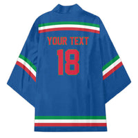 Italy Hockey Custom Kimono Italia Hockey Pride Vintage Blue