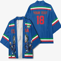 Italy Hockey Custom Kimono Italia Hockey Pride Vintage Blue