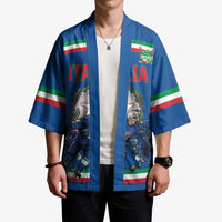 Italy Hockey Custom Kimono Italia Hockey Pride Vintage Blue