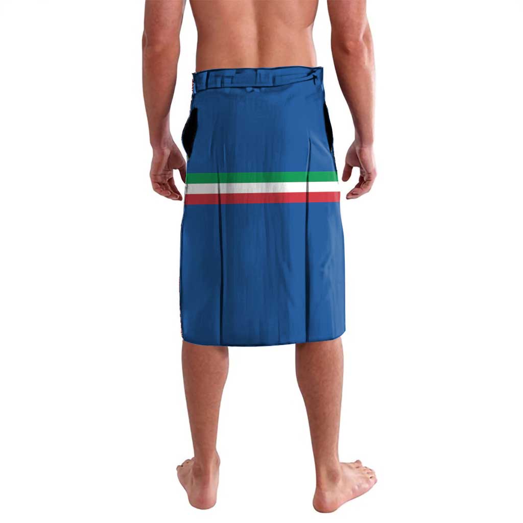 Italy Hockey Custom Lavalava Italia Hockey Pride Vintage Blue