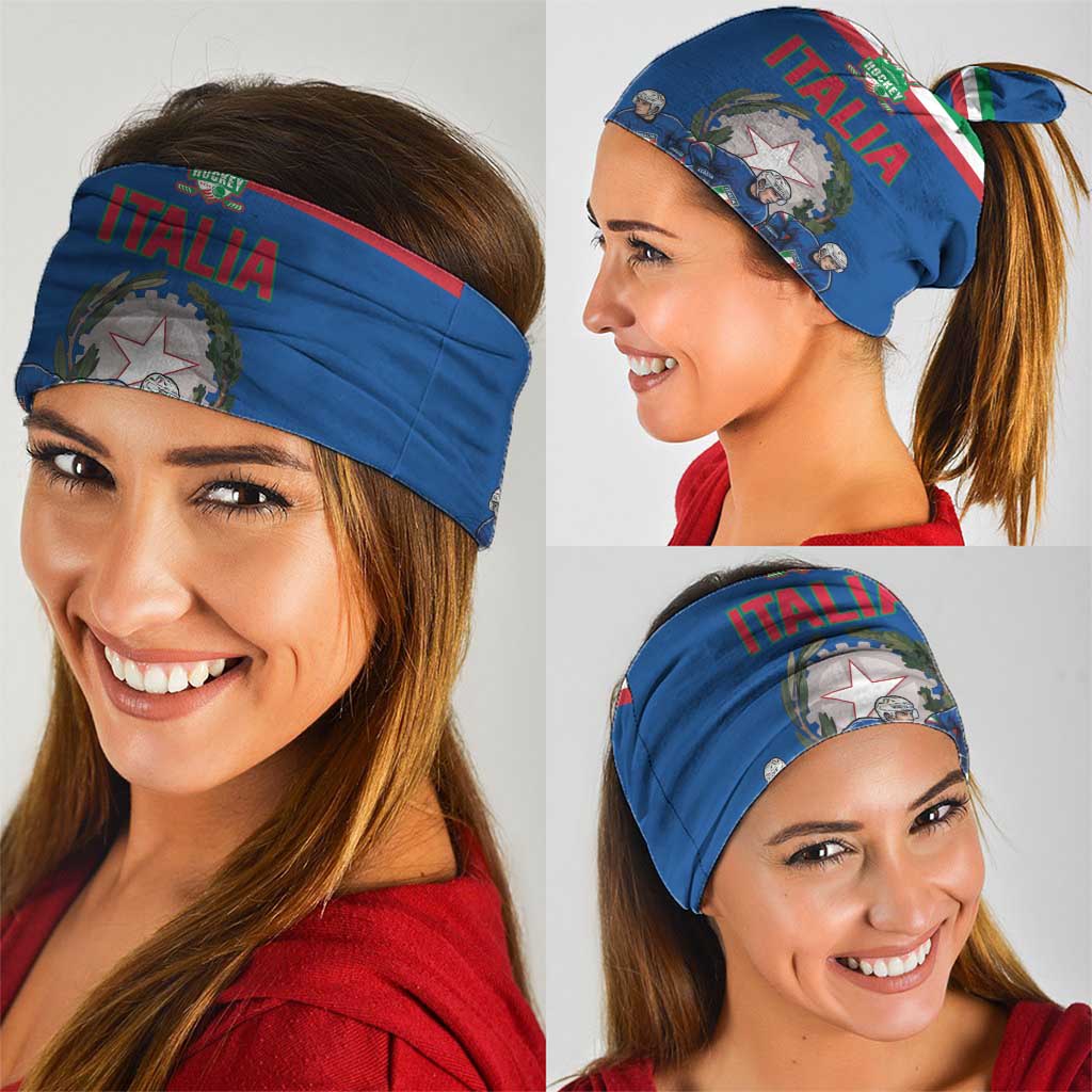 Italy Hockey Neck Gaiter Italia Hockey Pride Vintage Blue