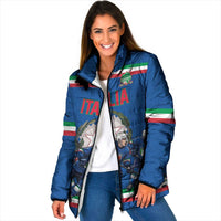 Italy Hockey Custom Padded Jacket Italia Hockey Pride Vintage Blue