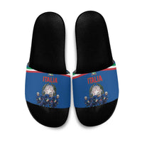 Italy Hockey Slide Sandals Italia Hockey Pride Vintage Blue