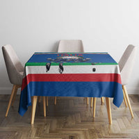 Italy Hockey Tablecloth Italia Hockey Pride Vintage Blue