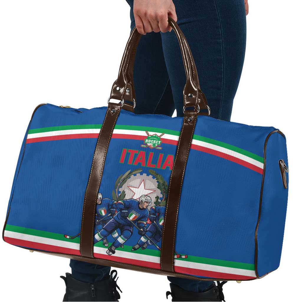 Italy Hockey Travel Bag Italia Hockey Pride Vintage Blue