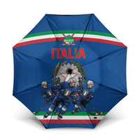 Italy Hockey Umbrella Italia Hockey Pride Vintage Blue