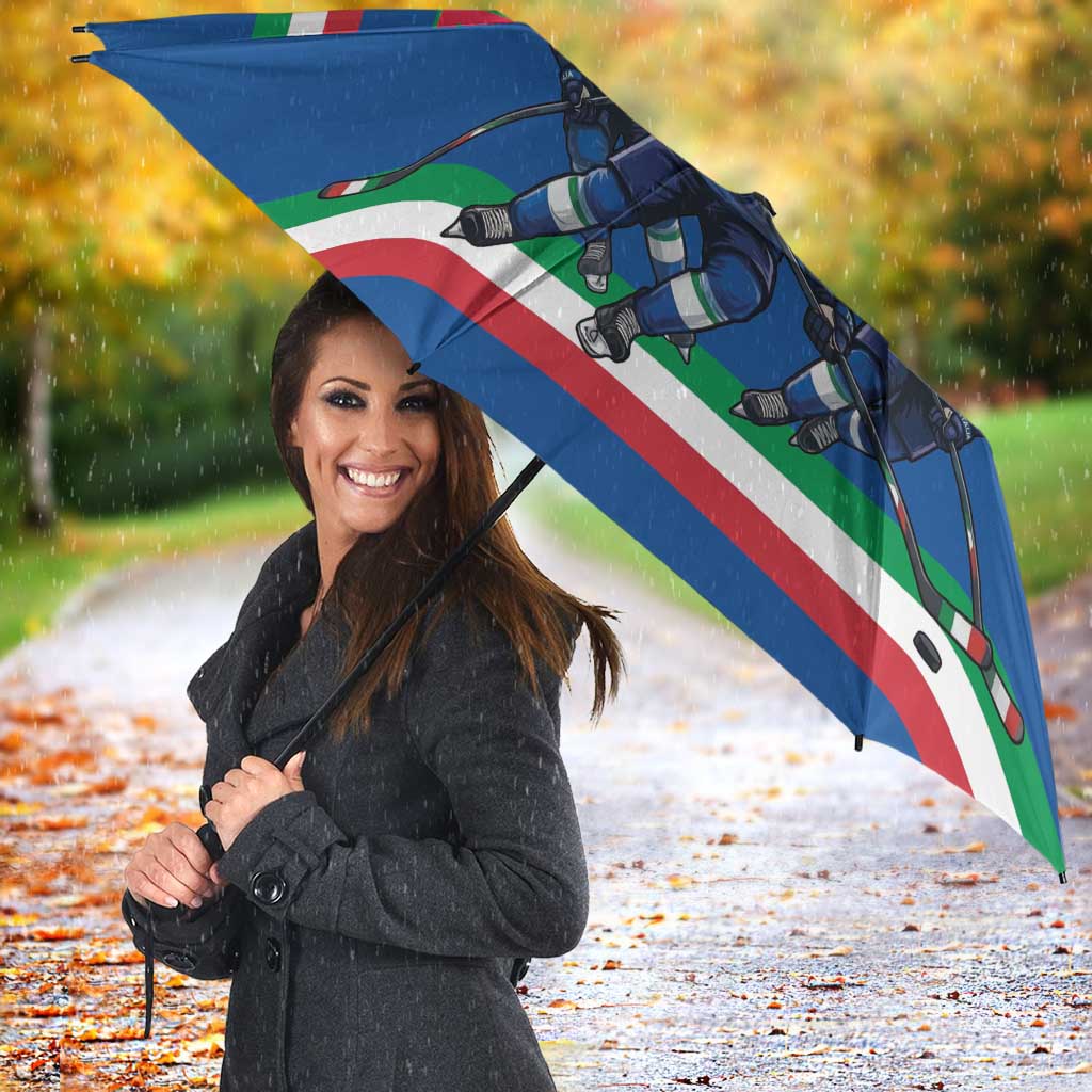 Italy Hockey Umbrella Italia Hockey Pride Vintage Blue