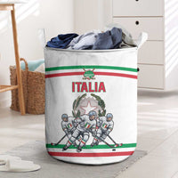 Italy Hockey Laundry Basket Italia Hockey Pride Vintage White