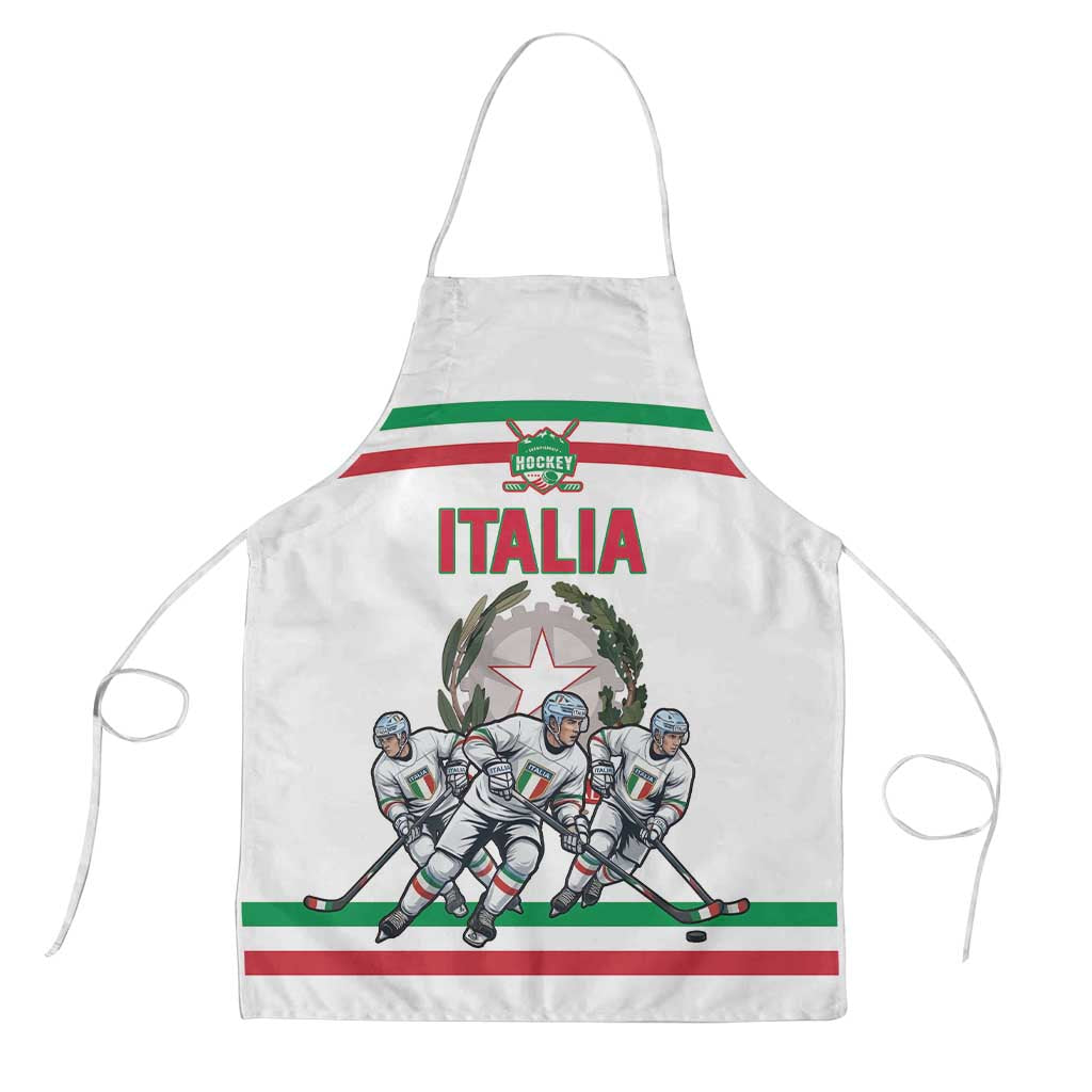 Italy Hockey Apron Italia Hockey Pride Vintage White