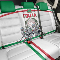 Italy Hockey Back Car Seat Cover Italia Hockey Pride Vintage White
